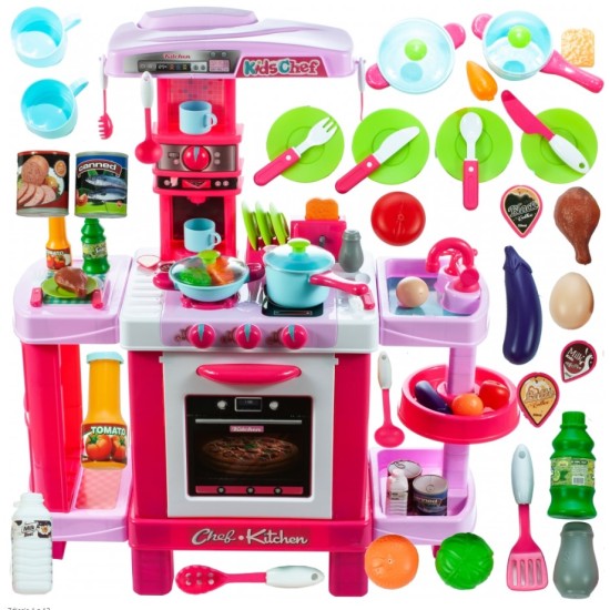 Laste köök ahju ja tarvikutega KIDS COOK rose