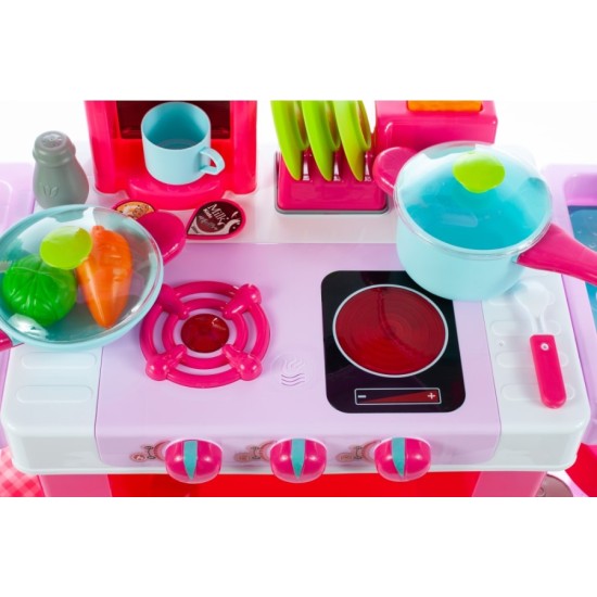Laste köök ahju ja tarvikutega KIDS COOK rose