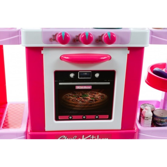 Laste köök ahju ja tarvikutega KIDS COOK rose