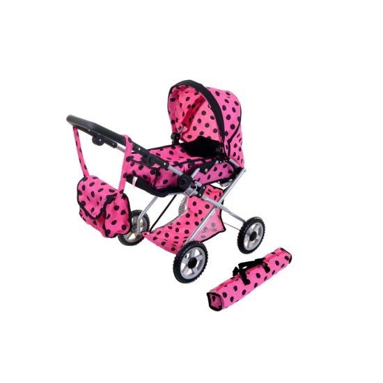 Nukukäru koos tarvikutega 3in1 Rose