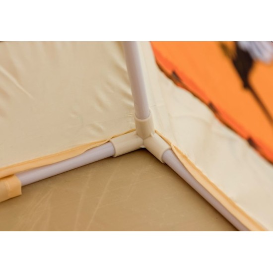 Mängutelk "Tipi" 60 värvilise palliga