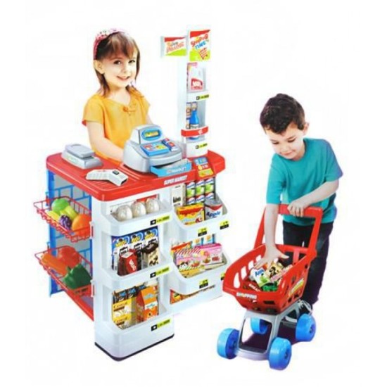 Supermarketi kauplus käruga HOME SUPERMARKET