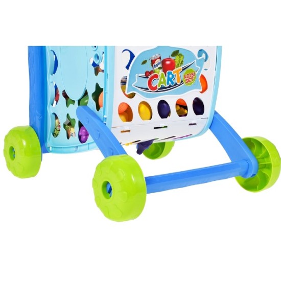 Mänguasjade ostukorv ostudega "Supermarket" 3in1
