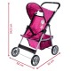 Nukukäru-vihmavari HOT PINK 54,5cm.