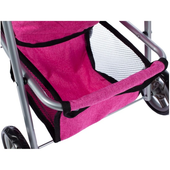 Nukukäru-vihmavari HOT PINK 54,5cm.