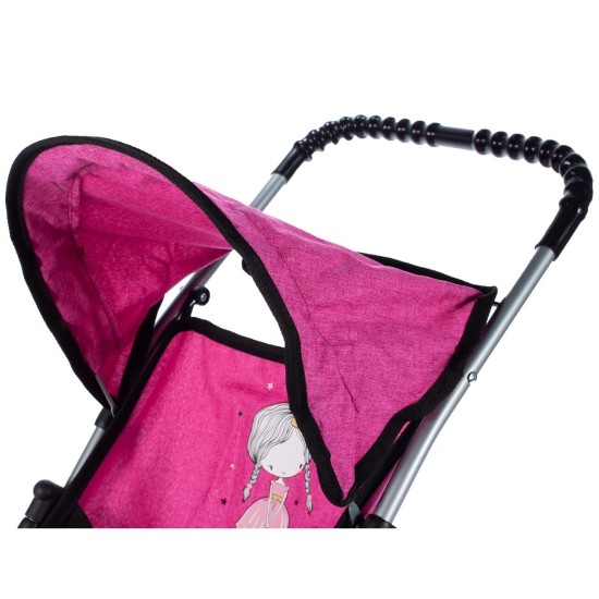 Nukukäru-vihmavari HOT PINK 54,5cm.