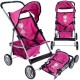 Nukukäru-vihmavari HOT PINK 54,5cm.