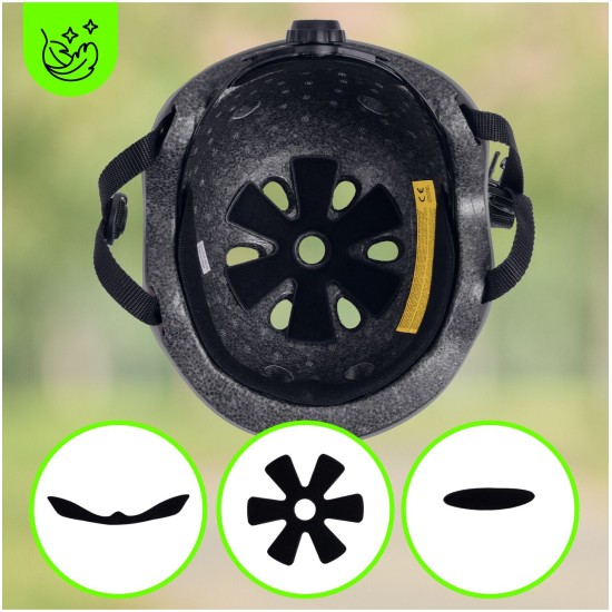 Laste kiiver jalgrattale, rulluiskudele, uiskudele, reguleeritav, ventilatsiooniga, kerge, 48-54 cm