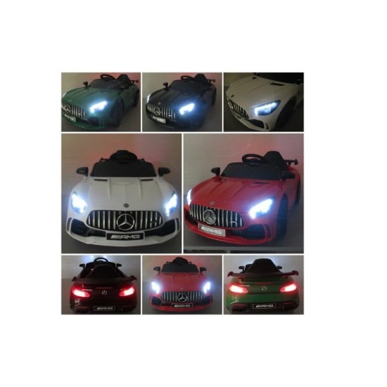 Ühekohaline elektriauto lastele Mercedes AMG GT R, must