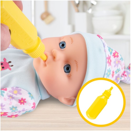 Nukk Deluxe 27 cm. riiete, söögiriistade ja muude tarvikutega
