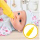 Nukk Deluxe 27 cm. riiete, söögiriistade ja muude tarvikutega