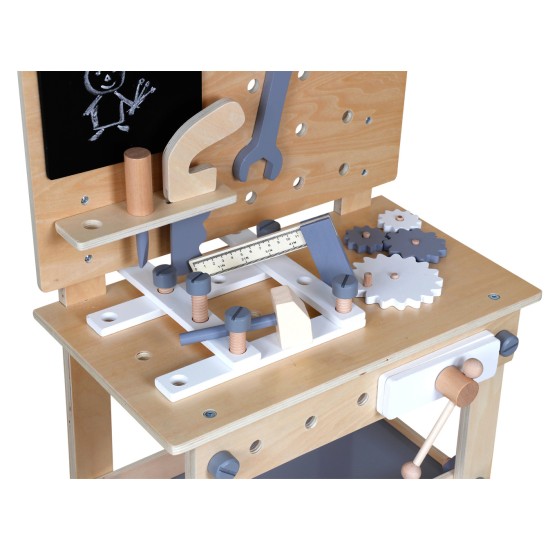 Mänguasjade käsitööliste tööriistade komplekt, Workbench With Tools