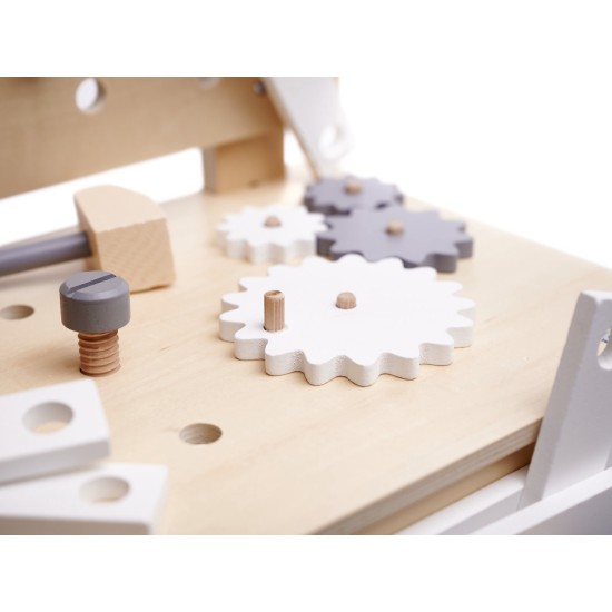 Mänguasjade käsitööliste tööriistade komplekt, Workbench With Tools