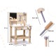 Mänguasjade käsitööliste tööriistade komplekt, Workbench With Tools