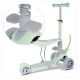 Kolmerattaline istmega roller, 3in1, Mint