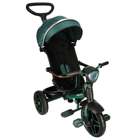 Laste kolmerattaline jalgratas "Trike Fix Elite, 2in1 roheline