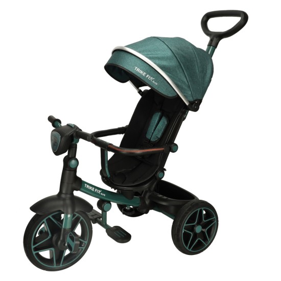 Laste kolmerattaline jalgratas "Trike Fix Elite, 2in1 roheline