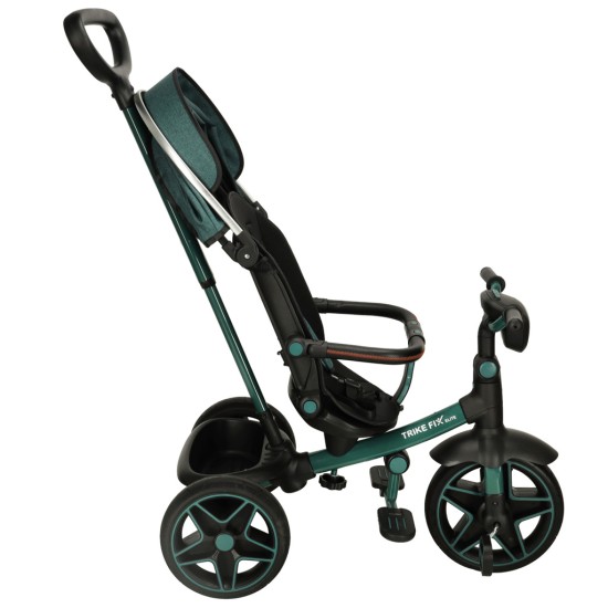 Laste kolmerattaline jalgratas "Trike Fix Elite, 2in1 roheline