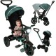 Laste kolmerattaline jalgratas "Trike Fix Elite, 2in1 roheline